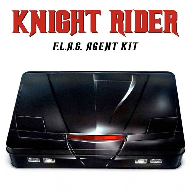 Knight Rider Geschenkbox FLAG Agenten-Set