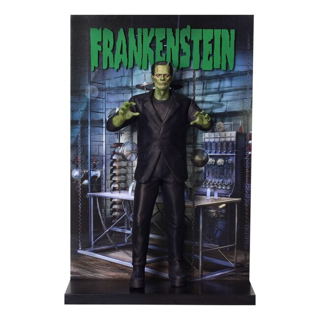 SD Toys Universal Monsters Poster PVC Figure Frankenstein 28 cm