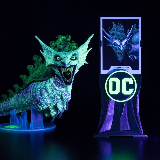 Dark Nights: Metal DC Multiverse Actionfigur Der Joker Dragon Glow in the Dark Edition (Gold Label) 25 cm