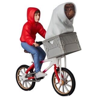 Medicom E.T. the Extra-Terrestrial UDF Series Mini Figure E.T. & Elliot Bicycle 9 cm