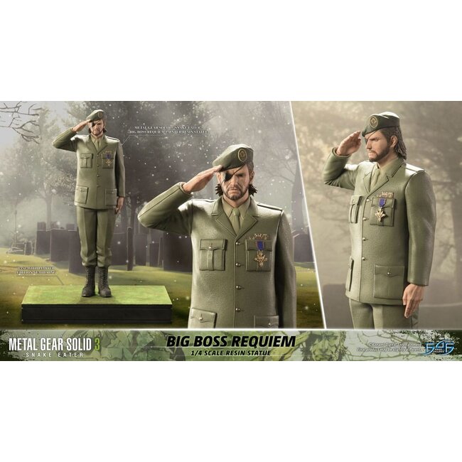 Metal Gear Solid 3: Snake Eater Statue 1/4 Big Boss Requiem 55 cm