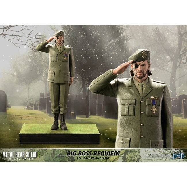Metal Gear Solid 3: Snake Eater Statue 1/4 Big Boss Requiem 55 cm