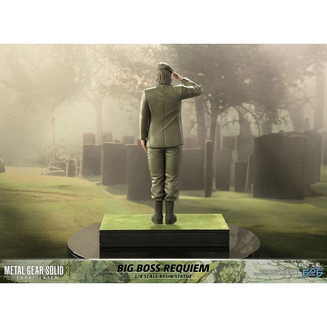 Metal Gear Solid 3: Snake Eater Statue 1/4 Big Boss Requiem 55 cm