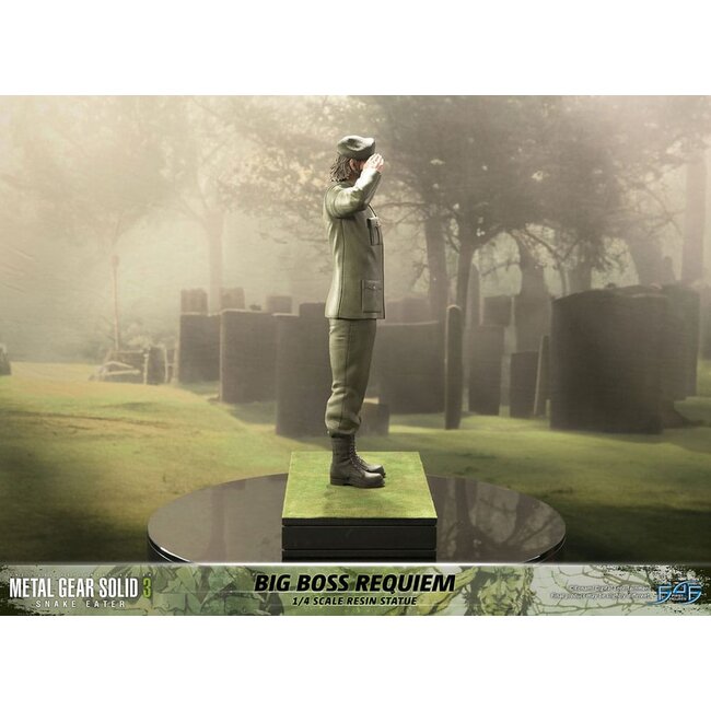 Metal Gear Solid 3: Snake Eater Statue 1/4 Big Boss Requiem 55 cm