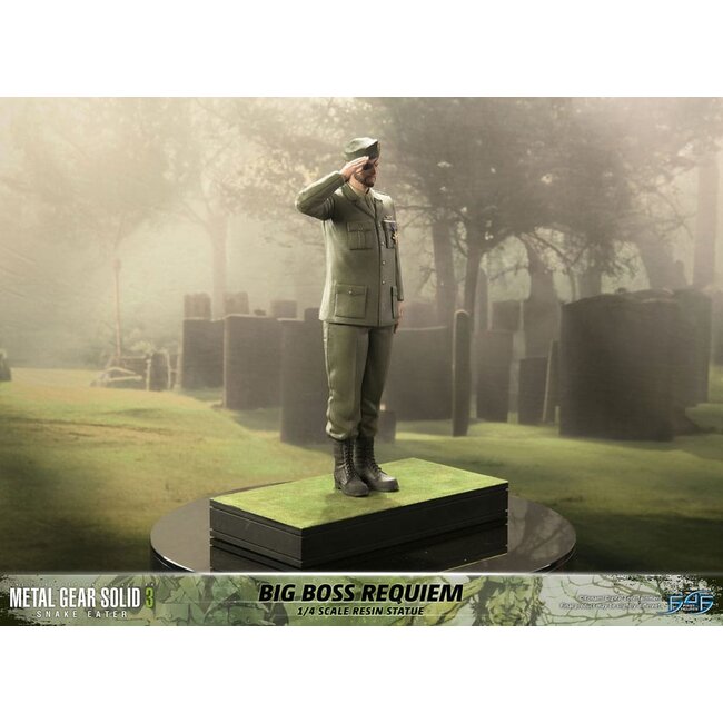 Metal Gear Solid 3: Snake Eater Statue 1/4 Big Boss Requiem 55 cm