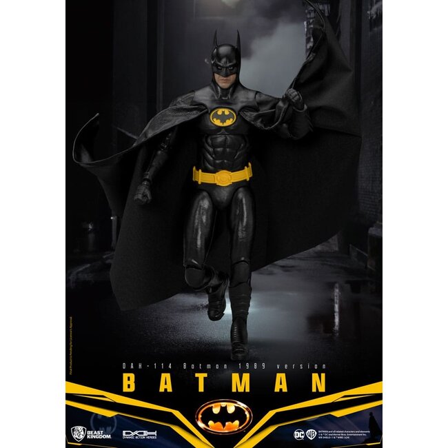 DC Comics Dynamic 8ction Heroes Action Figure 1/9 Batman 1989 Ver. 21 cm