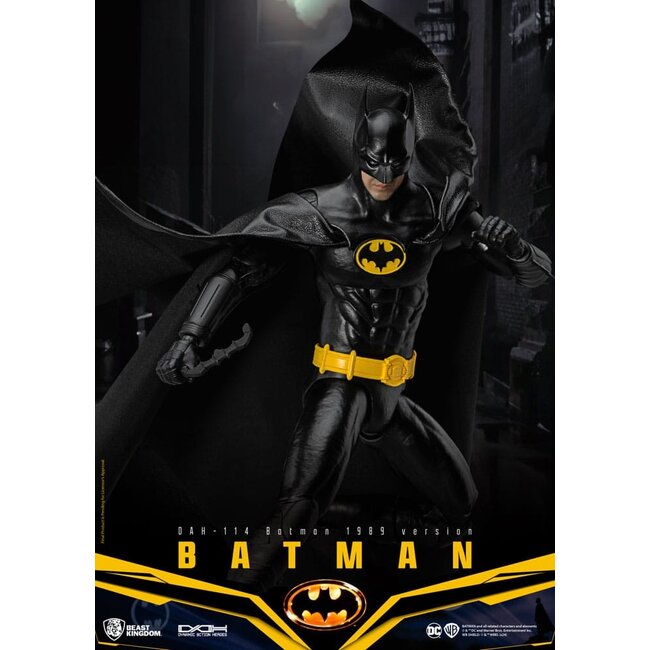 DC Comics Dynamic 8ction Heroes Actionfigur 1/9 Batman 1989 Ver. 21 cm
