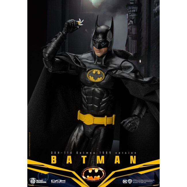 DC Comics Dynamic 8ction Heroes Actionfigur 1/9 Batman 1989 Ver. 21 cm
