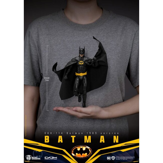DC Comics Dynamic 8ction Heroes Action Figure 1/9 Batman 1989 Ver. 21 cm