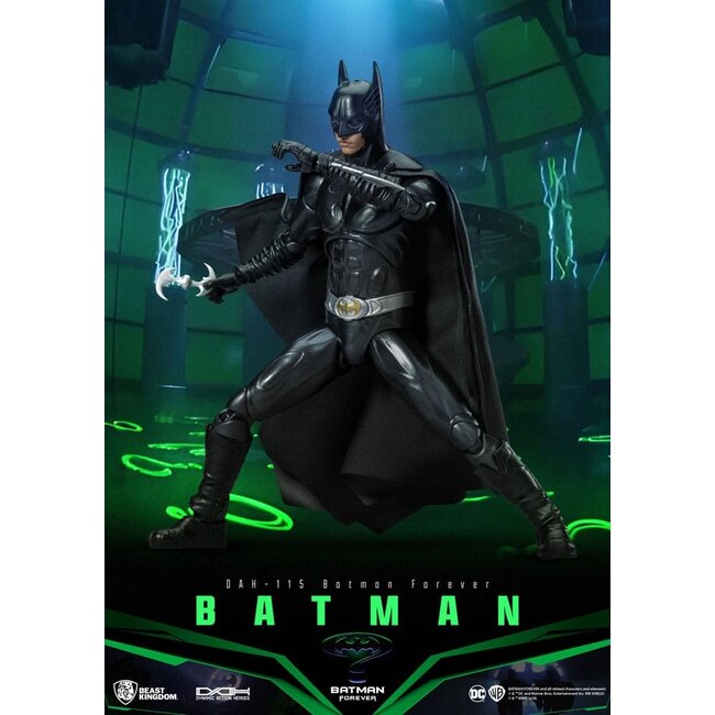 DC Comics Dynamic 8ction Heroes Action Figure 1/9 Batman (Batman Forever) 21 cm