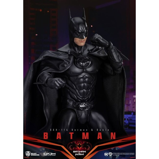 DC Comics Dynamic 8ction Heroes Action Figure 1/9 Batman (Batman & Robin) 21 cm