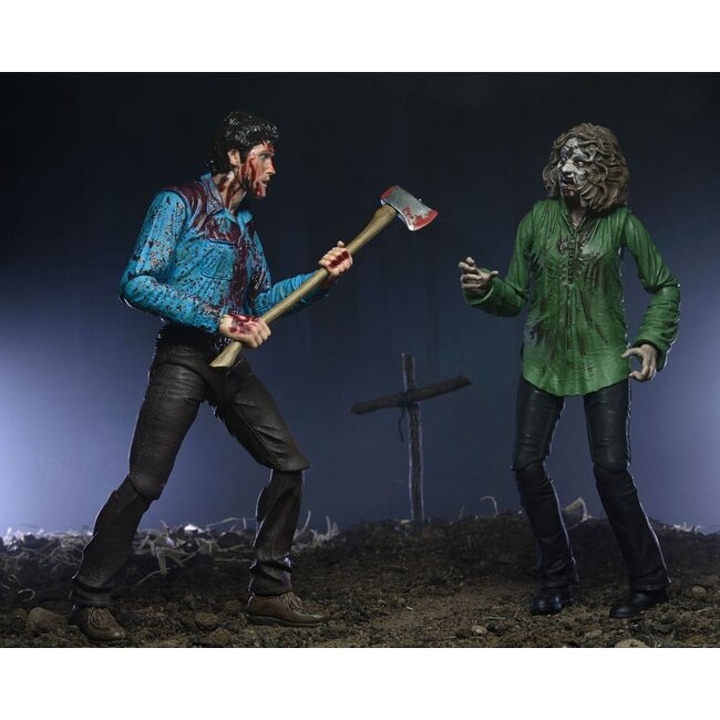 Evil Dead Ultimate Actionfiguren Doppelpack Bloody Ash & Cheryl Williams 18 cm