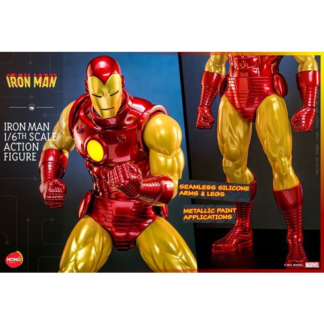 Marvel Actionfigur 1/6 Iron Man 32 cm