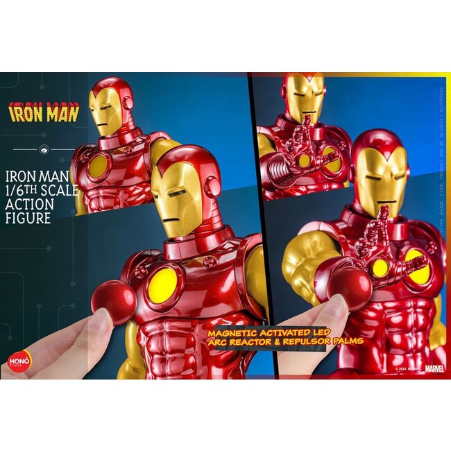 Marvel Actionfigur 1/6 Iron Man 32 cm
