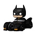 Funko Batman 85. Jubiläum POP! Rides Deluxe Vinyl Batman mit Batmobil 9 cm