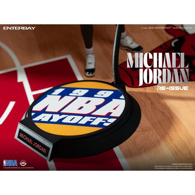 NBA Collection Real Masterpiece Actionfigur 1/6 Michael Jordan I'm Back Edition Limited 30 cm
