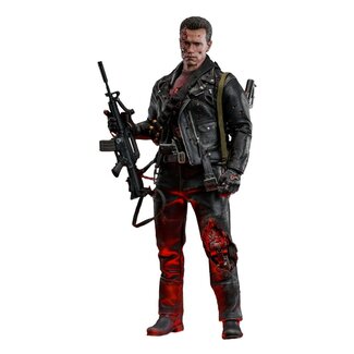 Hot Toys Terminator 2 Movie Masterpiece Action Figure 1/6 T-800 Battle Damaged Version 2.0 32 cm