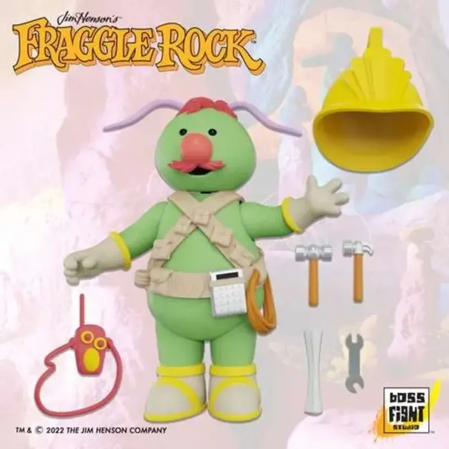 Fraggle Rock Action Figure Flange Doozer