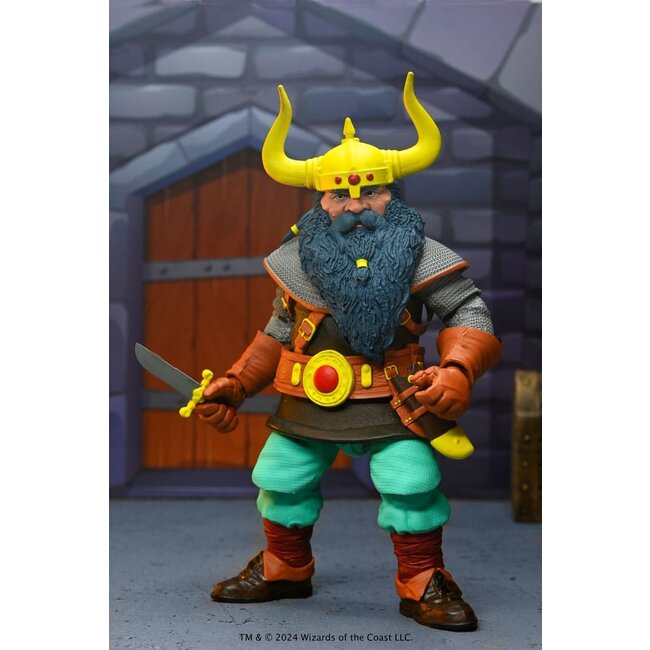 Dungeons and Dragons Scale Actionfigur 50. Jubiläum Elkhorn auf Blisterkarte 18 cm