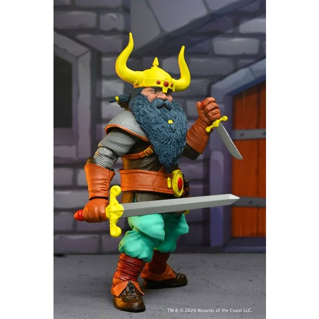 Dungeons and Dragons Scale Action Figure 50th Anniversary Elkhorn on Blister Card 18 cm