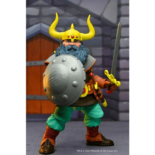 Dungeons and Dragons Scale Action Figure 50th Anniversary Elkhorn on Blister Card 18 cm