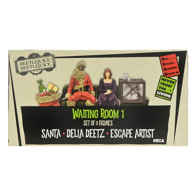 Beetlejuice Beetlejuice Figur 3er-Pack Wartezimmer 1 10 cm