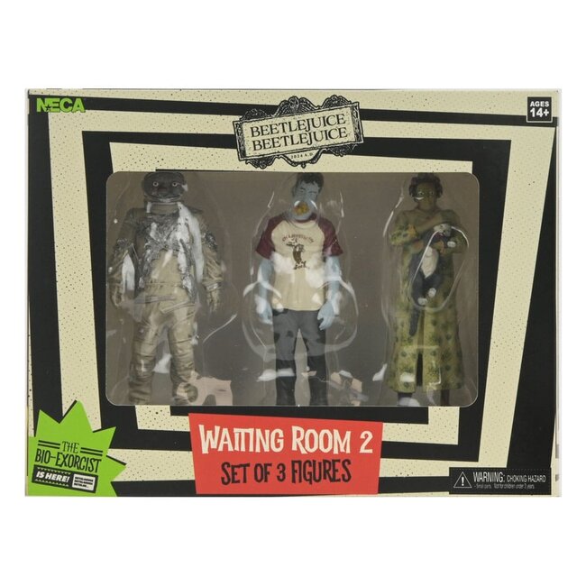 Beetlejuice Beetlejuice Figur 3er-Pack Wartezimmer 2 10 cm