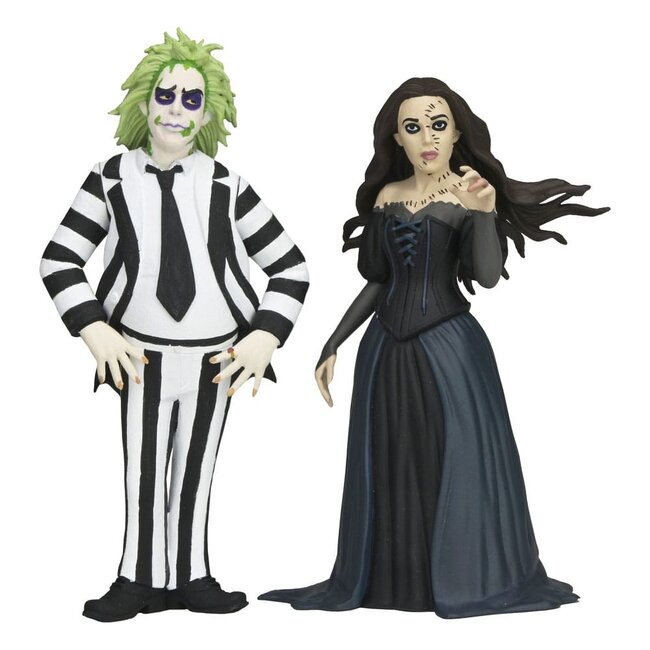 NECA  Beetlejuice Beetlejuice Toony Terrors Action Figure 2-Pack Beetlejuice & Delores 15 cm