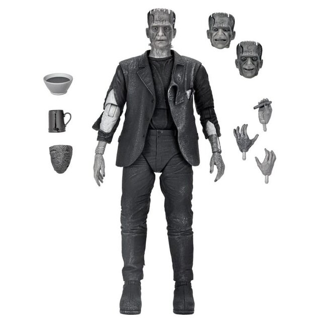 NECA  Universal Monsters Action Figure Ultimate Frankenstein's Monster (Bride of Frankenstein) (B&W) 18 cm