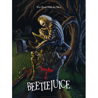 Sideshow Collectibles Beetlejuice Art Print The Ghost With the Most 41 x 61 cm - unframed