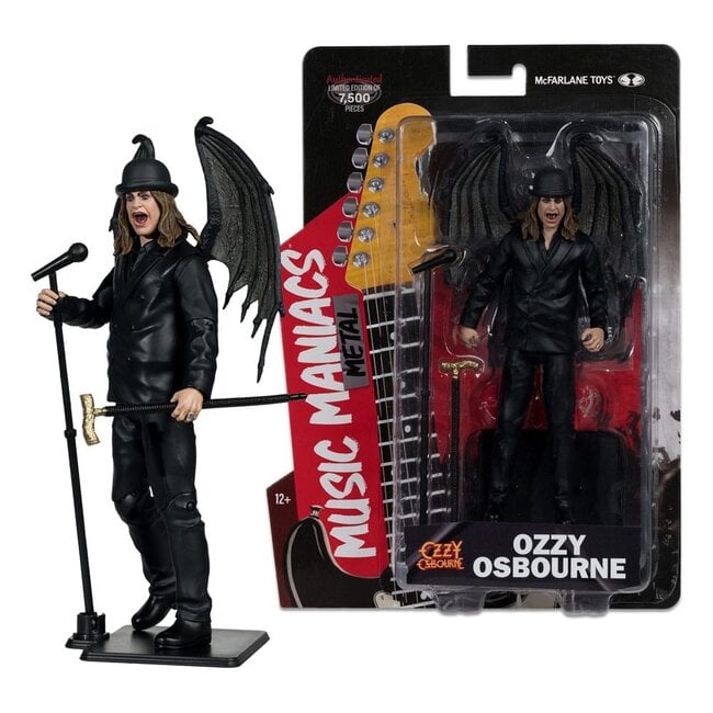 McFarlane Toys Ozzy Osbourne Metal Music Maniacs Action Figure Ozzy Osbourne 15 cm