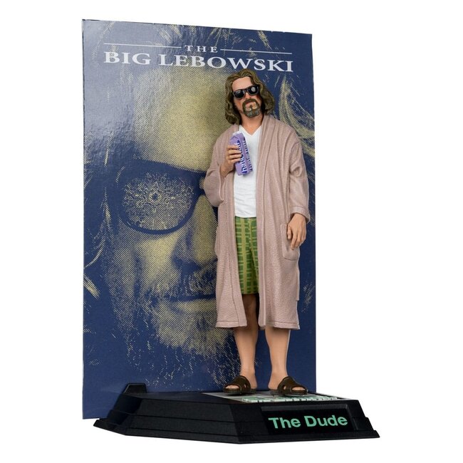 McFarlane Toys The Big Lebowski Movie Maniacs Actionfigur The Dude (McFarlane Digital) 15 cm