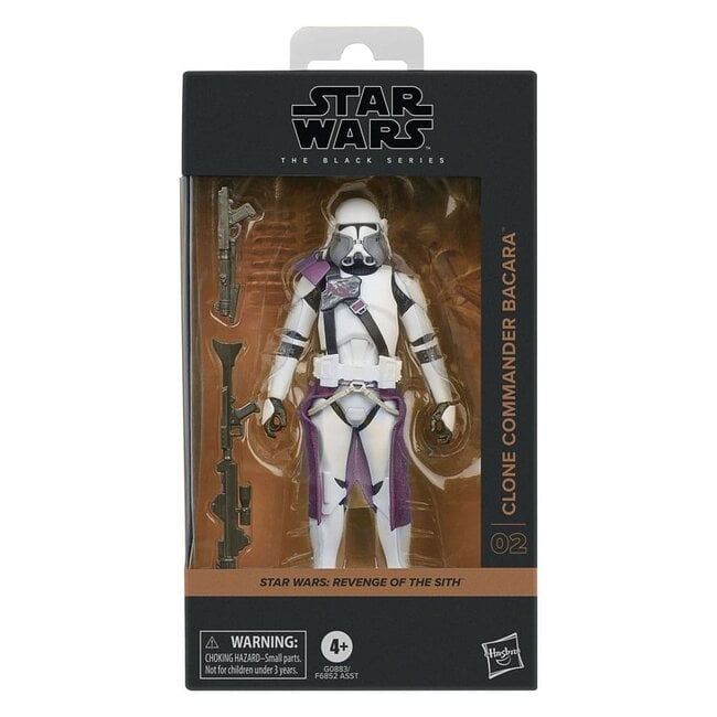 Star Wars Episode III Black Series Action Figure Commander Bacara 15 cm