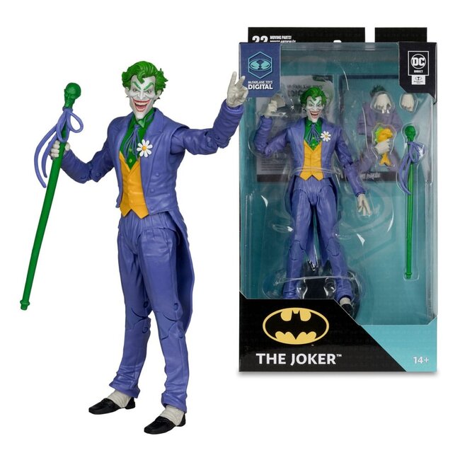 DC Direct McFarlane Toys Digital The Joker (DC: The Silver Age) Action Figure 18 cm