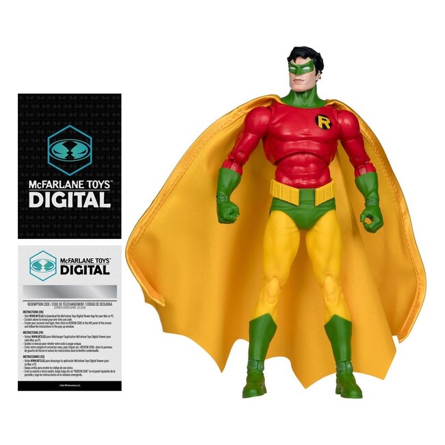 DC Direct McFarlane Toys Digital Robin of Earth-2 (Crisis on Infinite Earths) Action Figure 18 cm