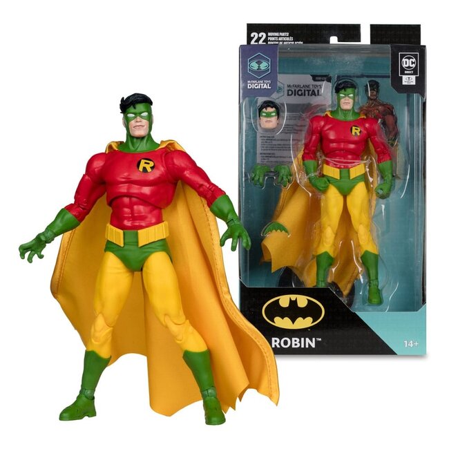 DC Direct McFarlane Toys Digital Robin von Erde-2 (Crisis on Infinite Earths) Actionfigur 18 cm