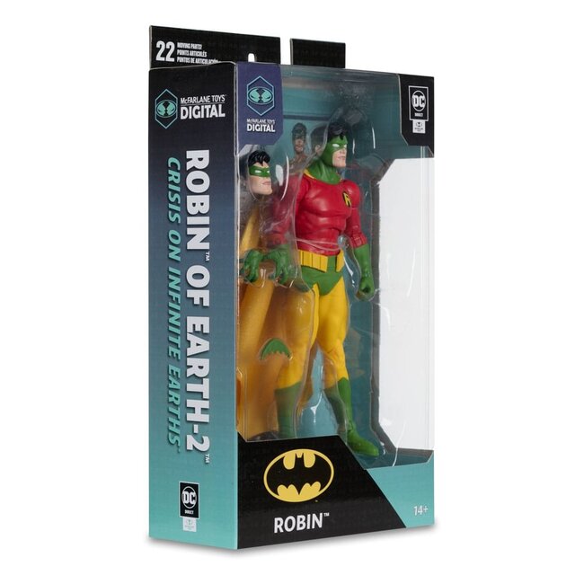 DC Direct McFarlane Toys Digital Robin of Earth-2 (Crisis on Infinite Earths) Action Figure 18 cm