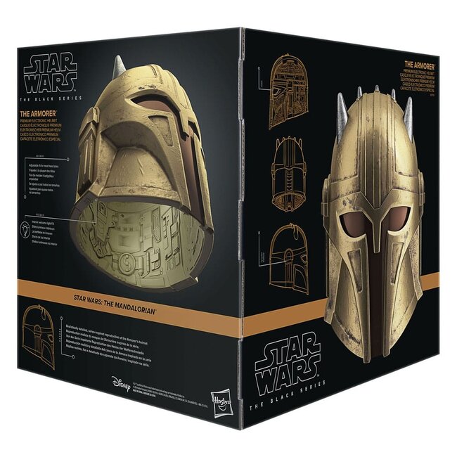 Star Wars: The Mandalorian Black Series Electronic Helmet The Armorer