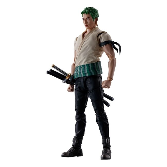 One Piece SH Figuarts Actionfigur Roronoa Zoro (Netflix) 14 cm