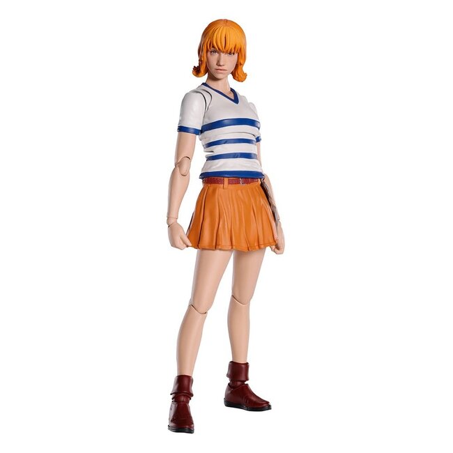 Bandai Tamashii Nations One Piece Live Action SH Figuarts Actionfigur Nami 15 cm