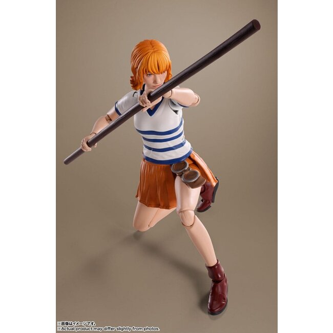 One Piece Live Action SH Figuarts Actionfigur Nami 15 cm