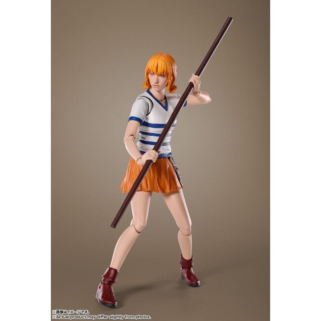 One Piece Live Action SH Figuarts Actionfigur Nami 15 cm