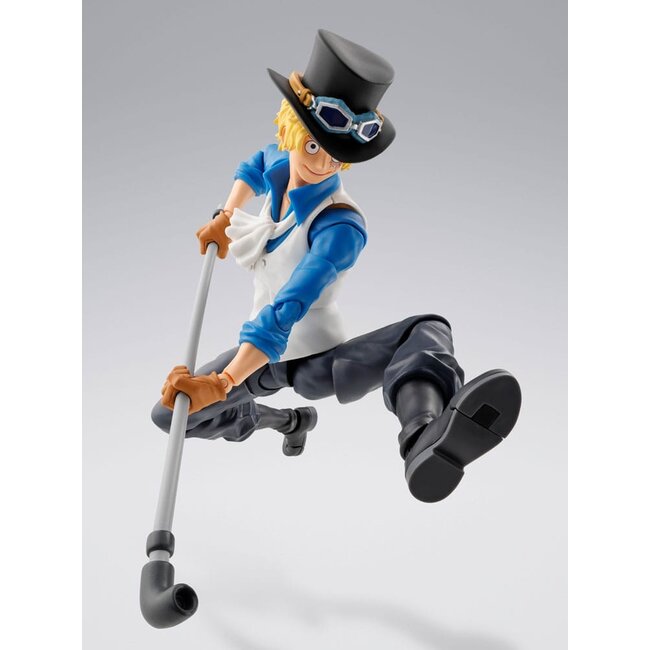 One Piece SHFiguarts Actionfigur Sabo Stabschef der Revolutionsarmee Ver. 16 cm