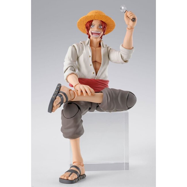 One Piece S.H.Figuarts Action Figure 2-Pack Shanks & Monkey D. Luffy Childhood Ver.