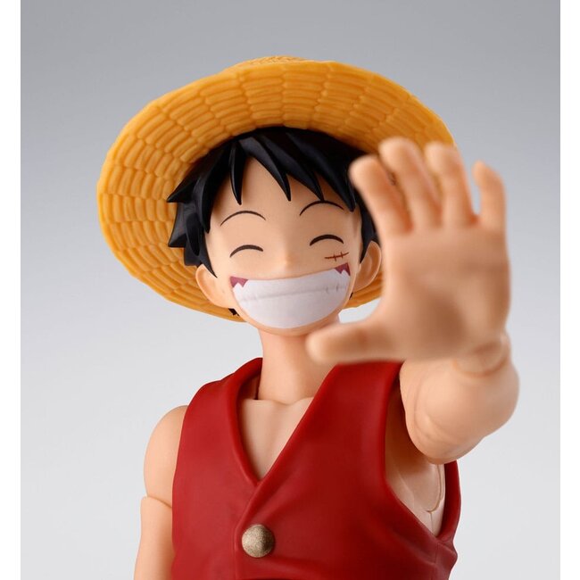One Piece S.H.Figuarts Action Figure 2-Pack Shanks & Monkey D. Luffy Childhood Ver.