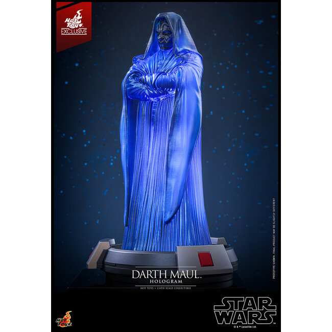 Star Wars Episode I Figure 1/6 Darth Maul Hologram Hot Toys Exclusive 30 cm