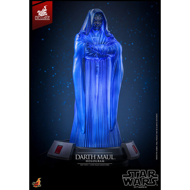 Star Wars Episode I Figure 1/6 Darth Maul Hologram Hot Toys Exclusive 30 cm
