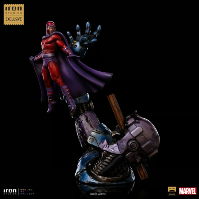 X-Men – Magneto vs. Sentinel Battle Diorama Deluxe-Statue im Maßstab 1:10 (exklusiv beim CCXP-Event 2023)