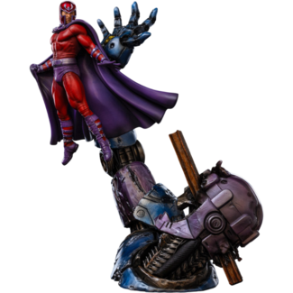 Iron Studios X-Men - Magneto vs. Sentinel Battle Diorama Deluxe 1/10th Scale Statue (2023 CCXP Event Exclusive)