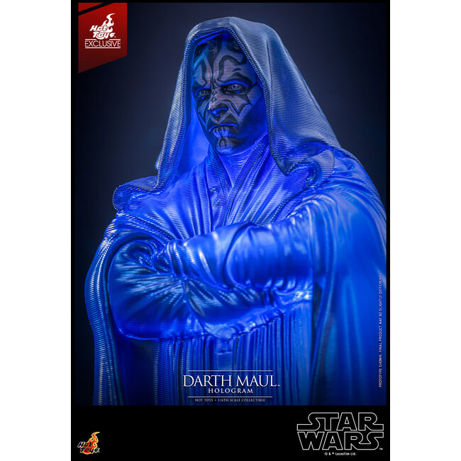 Star Wars Episode I Figur 1/6 Darth Maul Hologramm Hot Toys Exklusiv 30 cm